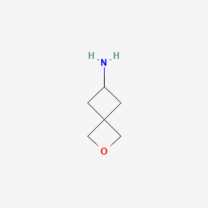 molecular formula C6H11NO B7968105 2-氧代螺[3.3]庚烷-6-胺 