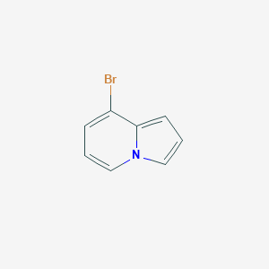 molecular formula C8H6BrN B7968133 8-Bromo-indolizine 