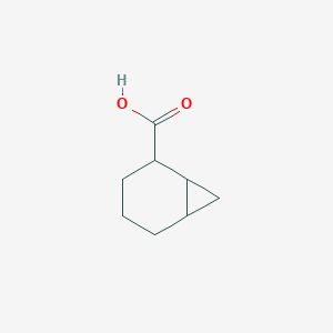 molecular formula C8H12O2 B7968360 Bicyclo[4.1.0]heptane-2-carboxylic acid 