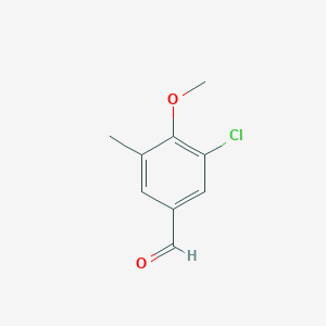 3-Chloro-4-methoxy-5-methylbenzaldehyde