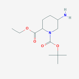 1-Boc-5-amino-piperidine-2-carboxylic acid ethyl ester