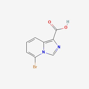 molecular formula C8H5BrN2O2 B7968807 5-Bromoimidazo[1,5-a]pyridine-1-carboxylic acid 