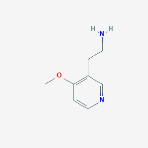 molecular formula C8H12N2O B7968916 2-(4-Methoxy-pyridin-3-YL)-ethylamine 
