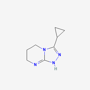 molecular formula C8H12N4 B7968936 CID 56965675 