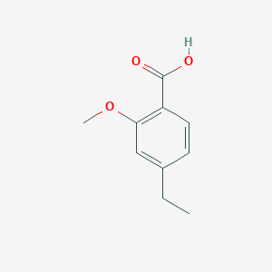 molecular formula C10H12O3 B7968971 4-Ethyl-2-methoxybenzoic acid 