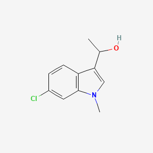 1-(6-Chloro-1-methylindol-3-yl)ethanol