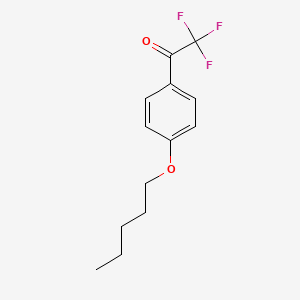 molecular formula C13H15F3O2 B7969271 4'-n-Pentoxy-2,2,2-trifluoroacetophenone 