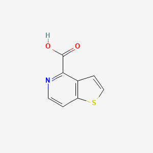 molecular formula C8H5NO2S B7969491 Thieno[3,2-c]pyridine-4-carboxylic acid CAS No. 1140239-91-3