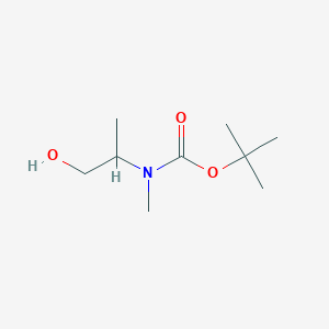 molecular formula C9H19NO3 B7969503 n-Boc-2-(methylamino)propan-1-ol 