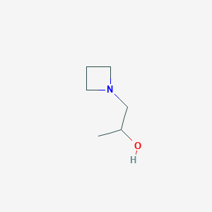 molecular formula C6H13NO B7969586 1-(Azetidin-1-yl)propan-2-ol 