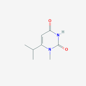 molecular formula C8H12N2O2 B7969625 6-Isopropyl-1-methylpyrimidine-2,4(1H,3H)-dione 