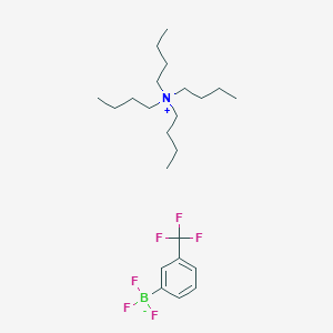 molecular formula C23H40BF6N B7969690 Tetrabutylammonium 3-(trifluoromethyl-phenyltrifluoroborate 