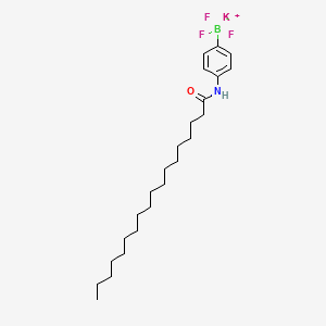 molecular formula C24H40BF3KNO B7969707 Potassium trifluoro(4-octadecanamidophenyl)boranuide 