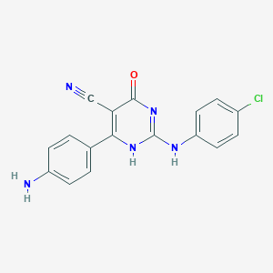 molecular formula C17H12ClN5O B7969830 CID 75175947 