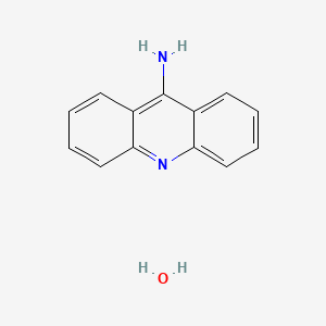 molecular formula C13H12N2O B7969841 9-氨基吖啶半水合物 