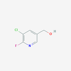 molecular formula C6H5ClFNO B7970276 (5-Chloro-6-fluoropyridin-3-yl)methanol 