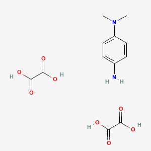 molecular formula C12H16N2O8 B7970324 N4,N4-dimethylbenzene-1,4-diamine; oxalic acid 