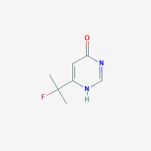 molecular formula C7H9FN2O B7970368 CID 15457006 