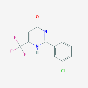 molecular formula C11H6ClF3N2O B7970469 CID 75528279 