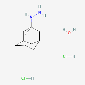 molecular formula C10H22Cl2N2O B7970577 1-Adamantylhydrazine dihydrochloride hydrate 