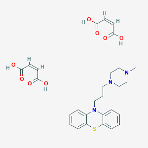 molecular formula C28H33N3O8S B079706 马来酸哌嗪 CAS No. 14516-56-4