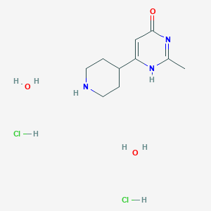 molecular formula C10H21Cl2N3O3 B7970723 CID 75530904 