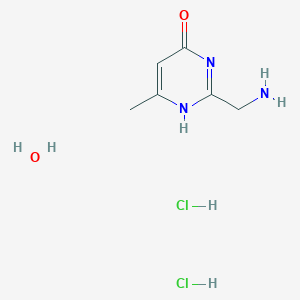 molecular formula C6H13Cl2N3O2 B7970795 CID 75530737 