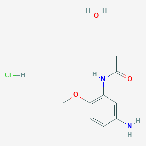 N-(5-Amino-2-methoxyphenyl)acetamide hydrochloride hydrate