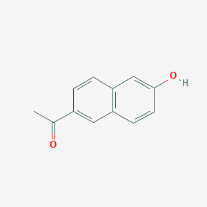 molecular formula C12H10O2 B079709 1-(6-羟基-2-萘基)乙酮 CAS No. 10441-41-5