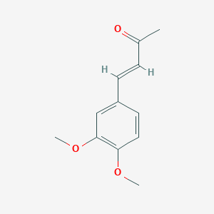 molecular formula C12H14O3 B079711 4-(3,4-Dimethoxyphenyl)-3-buten-2-one CAS No. 15001-27-1