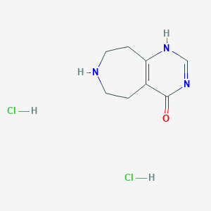 molecular formula C8H13Cl2N3O B7971307 CID 75530972 
