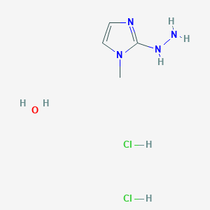 2-Hydrazino-1-methyl-1H-imidazole dihydrochloride hydrate