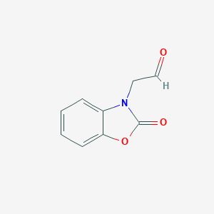 B079714 (2-Oxo-1,3-benzoxazol-3(2H)-yl)acetaldehyde CAS No. 13610-81-6