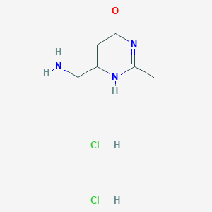 molecular formula C6H11Cl2N3O B7971473 CID 53433840 