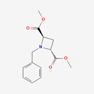 2,4-dimethyl (2R,4R)-1-benzylazetidine-2,4-dicarboxylate