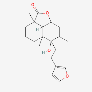 molecular formula C20H28O4 B7971738 马兜铃素 