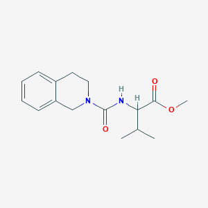 methyl N-(3,4-dihydroisoquinolin-2(1H)-ylcarbonyl)valinate