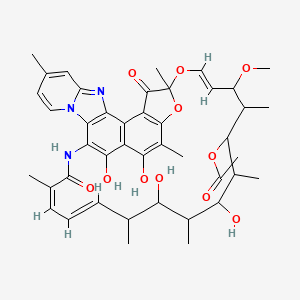 molecular formula C43H51N3O11 B7971807 In-25-yl acetate 