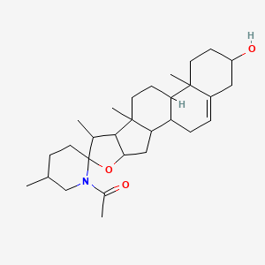 molecular formula C29H45NO3 B7971847 N-乙酰茄碱 