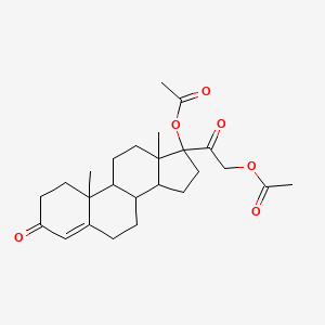 molecular formula C25H34O6 B7971869 3,20-Dioxopregn-4-ene-17,21-diyl diacetate 