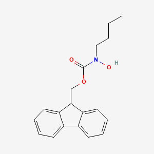 molecular formula C19H21NO3 B7971919 Fmoc-n-butyl-hydroxylamine 