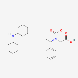 molecular formula C27H44N2O4 B7971963 Boc-nspe-oh dcha 