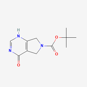 molecular formula C11H15N3O3 B7972002 CID 59394463 