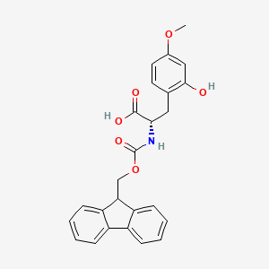 (S)-2-((((9H-Fluoren-9-yl)methoxy)carbonyl)amino)-3-(2-hydroxy-4-methoxyphenyl)propanoic acid