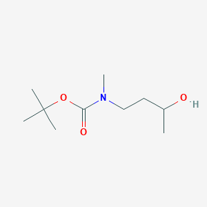 molecular formula C10H21NO3 B7972149 4-(N-Methyl-Boc-amino)-2-butanol 
