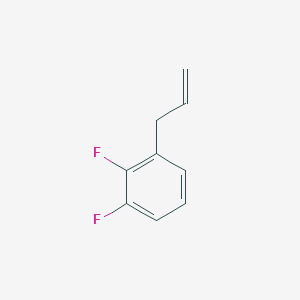 molecular formula C9H8F2 B7972230 1,2-Difluoro-3-(prop-2-EN-1-YL)benzene 