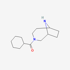3,9-Diazabicyclo[4.2.1]nonan-3-yl(cyclohexyl)methanone