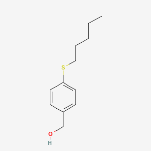(4-(Pentylthio)phenyl)methanol