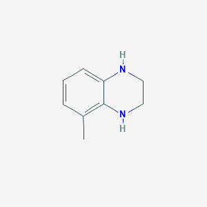 molecular formula C9H12N2 B7972785 5-Methyl-1,2,3,4-tetrahydroquinoxaline 