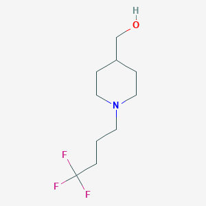 (1-(4,4,4-Trifluorobutyl)piperidin-4-yl)methanol